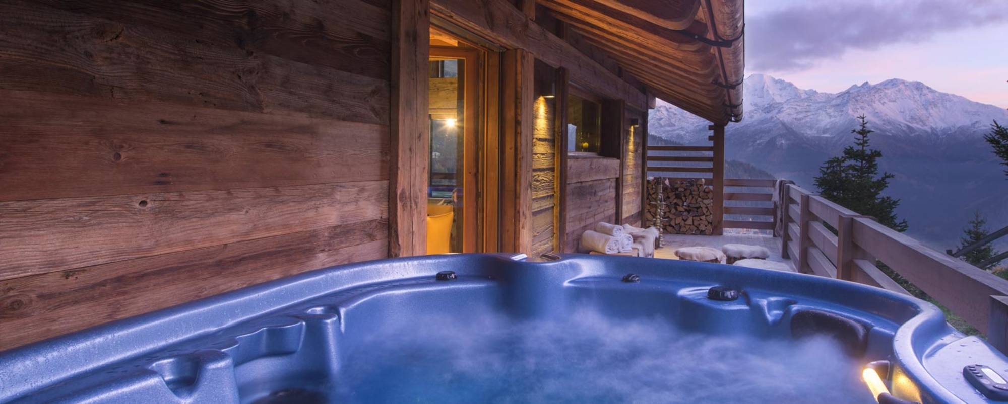 Boutique ski lodge reviews with hot tubs