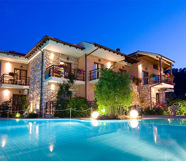 Door detail wood ski chalet