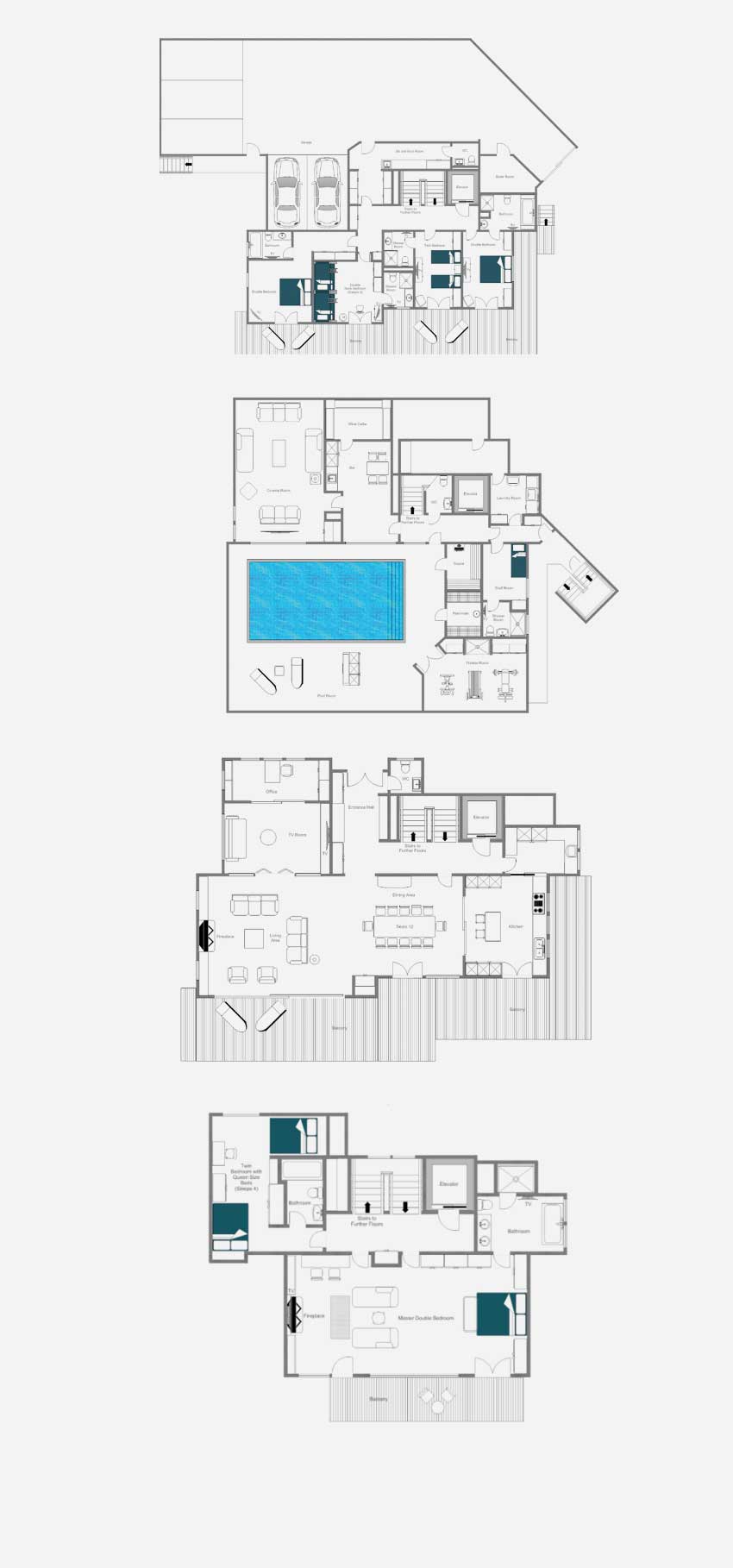 Ultra Modern House Floor Plans Uk