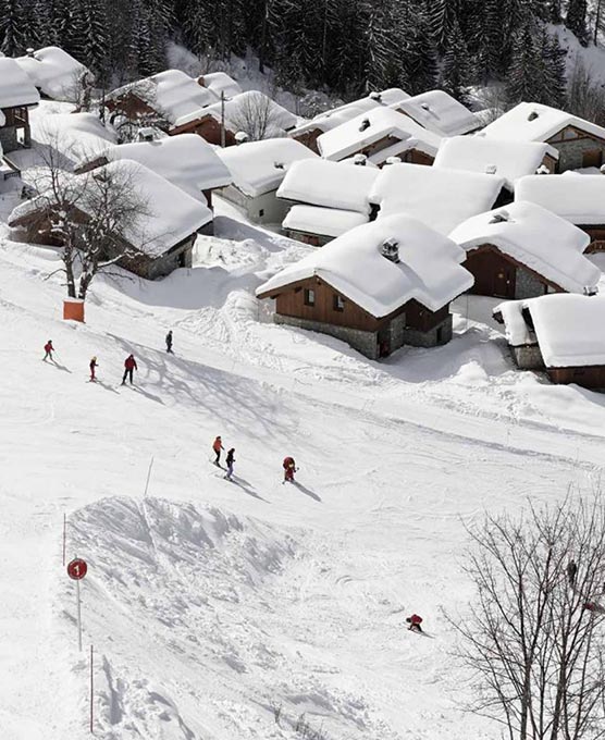 Family ski slopes in St Foy