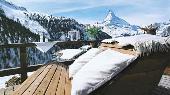 Zermatt mountain restaurant - Chez Vrony